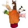 Sigikid- Guanto My Little Theatre Mädchen und Jungen Giocattolo per Bambini, Consigliato a Partire da 3 Mesi, Colore Multicolore/Animali, 22 x 5 x 26, 42786