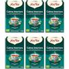 Yogi Tea Calma Interiore Bio - Infuso Ayurvedico - Miscela di Fiori di Tiglio, Camomilla e Rosa Canina - Senza Caffeina - Confezione da 6x17 bustine (102 bustine in totale)