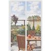 DIKER Zanzariera Magnetica per Porte Finestra 120x200cm, Tende Zanzariere con Calamita per Finestre, Zanzariere Magnetiche balcone, si Chiude da Sola, Bianco
