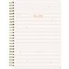 Letts of London Agenda accademica 2024/2025, formato A5, visualizzazione settimanale, colore rosa