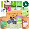 PAMPER ISLAND DELUXE SPA DAY Scatola Coccole, Regalo Donna Compleanno, Set Regalo Donna, Set Bagno Spa, Confezione Relax Compleanno, Pamper Island - Verde