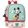 Disney Mickey Best Friends Together Bagagli - Zaino, Bambini e ragazzi, Multicolore, 23 cm x 28 cm x 13 cm