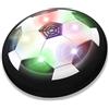 JRD&BS WINL Regalo per Ragazzo 3-12 Anni, Aerodinamico Pallone da Calcio LED Sport Giocattoli per Bambini Giocattoli Sportivi Calcio Giocattoli per Bambini|(Nero)