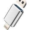 zoyuzan Adattatore USB Lightning OTG Cavo Chiavetta Scaricare Foto Accessori per Apple Iphone 14 13 12 11 Pro Max 7 8 Plus X SE XS per iPad Air Convertitore Lettore Schede Mouse Card Reader Jack Sdoppiatore