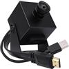 SVPRO Webcam 4K - USB HDMI doppia uscita per computer/monitor/proiettore/TV, grandangolo senza distorsioni, webcam di sicurezza H.264