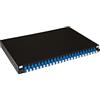 Connetto - pannello fibra ottica 19 con 24 adattatori lc duplex singlemode profondita' 250 mm colore nero
