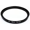 Lwaviwer Filtro UV 58 mm protezione obiettivo per fotocamera filtro 500D 1000D, nero