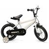 NeNchengLi Bicicletta per bambini da 14 pollici Auxiliar per bambini da 3 a 6 anni (bianco)