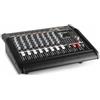 VONYX AM8A Mixer 8 Canali con Amplificatore da 1000 Watt Integrato, Bluetooth, MP3/USB/SD, 16 Effetti Digitali, Ingresso RCA, Audio Professionale, DJ, Discoteca
