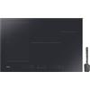 Haier I-MOVE Serie 6 HAMTSJP86MC/1 Piano cottura a induzione, 80 cm, funzionamento multi-slider, 6 zone con Flexzone e Varycook/posate da cucina con sensore di temperatura senza fili, 15 livelli