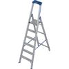 KRAUSE Scala a libro a gradini in alluminio, con resistenza allo scivolamento R13 KRAUSE
