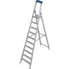 KRAUSE Scala a libro a gradini in alluminio, con resistenza allo scivolamento R13 KRAUSE