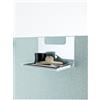 Ripiano per divisorio fonoassorbente da scrivania Standard - kaiserkraft