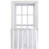 Ellis Curtain Stacey Tier Ripiano per Tende, Cotone e Poliestere, Bianco, W 56 x L 36 (2 Panels)