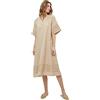 Desires Benita 2/4 Sleeve Midcalf Dress Donna, Multicolore (0975S Cuban Sand Stripe), XL