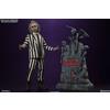 Sideshow BEETLEJUICE (Michael Keaton) with TOMBSTONE 1/6 Action Figure 30 cm SIDESHOW