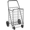 Whitmor 6318-2678 Deluxe Rolling Utility Carrello, Nero, XL