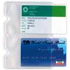 Sei Rota Busta Porta Card - 5,8 X 8,7 Cm - 2 Tasche - Trasparente - Sei Rota - 484302