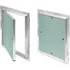 Awenta SYSTERM Botola di ispezione cartongesso 200x200 mm Idrorepellente cartongesso 12,5 mm KRAL2 Sportello manutenzione 20x20 cm con telaio in alluminio di costruzione a secco Verde