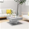 Nova Tavolino da salotto dal design a t elegante vari colori disponibili colore : Cemento