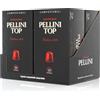 Pellini Caffè Top 100% Arabica, 120 Capsule Caffè Compatibili Nespresso dall'Aroma Intenso e Avvolgente e Tostatura Delicata, Compostabili e Autoprotette, 4 Confezioni da 30 Capsule
