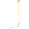 CREE MICRO FARETTO LED BIANCO FREDDO 1w SU ASTA BARRA ORO GIOIELLERIA D8E1
