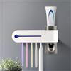 HITECHLIFE Porta Dentifricio Automatico e Portaspazzolini da Parete Sterilizzatore Spazzolino Porta UV e Disinfezione Porta Spazzolino