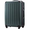 HAUPTSTADTKOFFER - Valigia Rigida Alex, TSA, Taglia 75 cm, 119 Litri, Colore Verde foresta