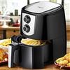 Bakaji Friggitrice ad Aria Calda Senza Olio Airfryer 4,4 Lt Frigge Cuoce Arrostisce in modo Naturale e Salutare Potenza 1400W con Timer 30 min e Regolazione Temperatura fino a 200°