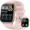 LLKBOHA Smartwatch Donna Chiamate Bluetooth - 1.85" Orologio Smart Watch,100+ Modalità Sportive,Cardiofrequenzimetro/SpO2/Monitoraggio del Sonno,Notifiche Messaggi,Impermeabil IP68,per Android iOS