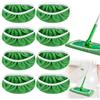 DMNQ 8 Pcs Pulizia Pavimenti Panni Cattura Polvere Ricariche Per Panni Lavabili Per Uso Umido e Secco Catturapolvere Riutilizzabili (Verde) Compatibili Con Swiffer Panni Catturapolvere
