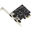 KALEA-INFORMATIQUE PCIe 2.5 LAN Dual Gigabit ethernet 10 100 1000 2500 1G 2.5G 2 porte RJ45. Con chipset Realtek RTL8125
