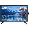 Cello C3220FDE 32 (80 cm Diagonale) HD Ready LED TV con Integrato DVD Player