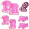 BDSHUNBF Protezioni Skateboard Bambino, Set di Protezioni per Bambini, Protezioni Pattini Ginocchiere Gomitiere, Regolabile Ginocchiere Gomitiere per Skateboard Bicicletta Pattinaggio Monopattino