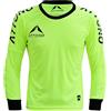 ATTONO Maglia da portiere per bambini, imbottita, giallo., 128