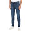 Tommy Hilfiger Slim Bleecker Pstr MW0MW34511 Pantaloni di Jeans, Denim (Gulf Blue), 30W / 32L Uomo