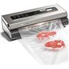 Mesliese Macchina Sottovuoto 90Kpa Precisione 6 in 1 Sistema di Conservazione degli Alimenti Sottovuoto, 2 Rotoli di Sacchetti e 5 Sacchetti Pretagliati, Modalità a Secco e Umido (Argento)