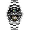 Basfur Orologio Analogico al Quarzo Uomo con Cinturino in Acciaio Inossidabile Bas-Mon-Ho-024-03