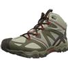 Merrell Grassbow Mid Sport GTX, Scarpe da Escursionismo Uomo, Beige (Beige (Dark Taupe/Red), 44.5