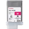 Canon Cartuccia D'Inchiostro Magenta Pfi-102M 0897B001 1500 Pagine 130Ml Originale