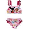 SUN CITY Costume Bikini Bing e Sula, Costume Due Pezzi da Mare Bambina, Rosa