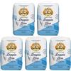 Molino Caputo Farina Blu di Grano Tenero (triticum aestivum) 00 - 5 Pezzi Da 1 Kg,, 5000 Grammo