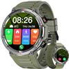 Blackview Smartwatch Uomo Donna, Orologio Intelligente Fitness con Chiamate Bluetooth,1.39 Militari Smart Watch Tracker Attività con 100 Modalità Sportive per Cardiofrequenzimetro,SpO2, Android iOS