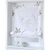 Kutti Rollos & More Tenda a Pacchetto Dandelion Bianco con Occhielli 45 * 140 cm