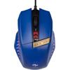 Konix FFF Mouse gaming con cavo per PC - Indicatore LED DPI - Pulsante per cambio finestra - Connessione USB - Cavo di 1,8 m - Blu
