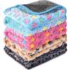 Namalu 4 Pezzi Coperte per Porcellini d'India Impermeabili Copertina da Letto per Piccoli Animali in Pile Lavabile Fodere Assorbenti per Gabbia per Cavia Riutilizzabili(Stella, 30 x 30 cm)