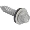 Forgefix FORTFHT6332, vite TechFast a testa esagonale per legno, 6,3 x 32 mm, 100 pezzi