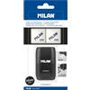 MILAN® Blister affilacoltura Compact serie speciale Shadow + 2 gomme di ricambio