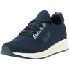 Tommy Jeans Sneakers da Runner Uomo Scarpe Sportive, Blu (Dark Night Navy), 44