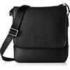 Guess HM2213POL64, Borsa a tracolla Uomo, Nero, Taglia Unica